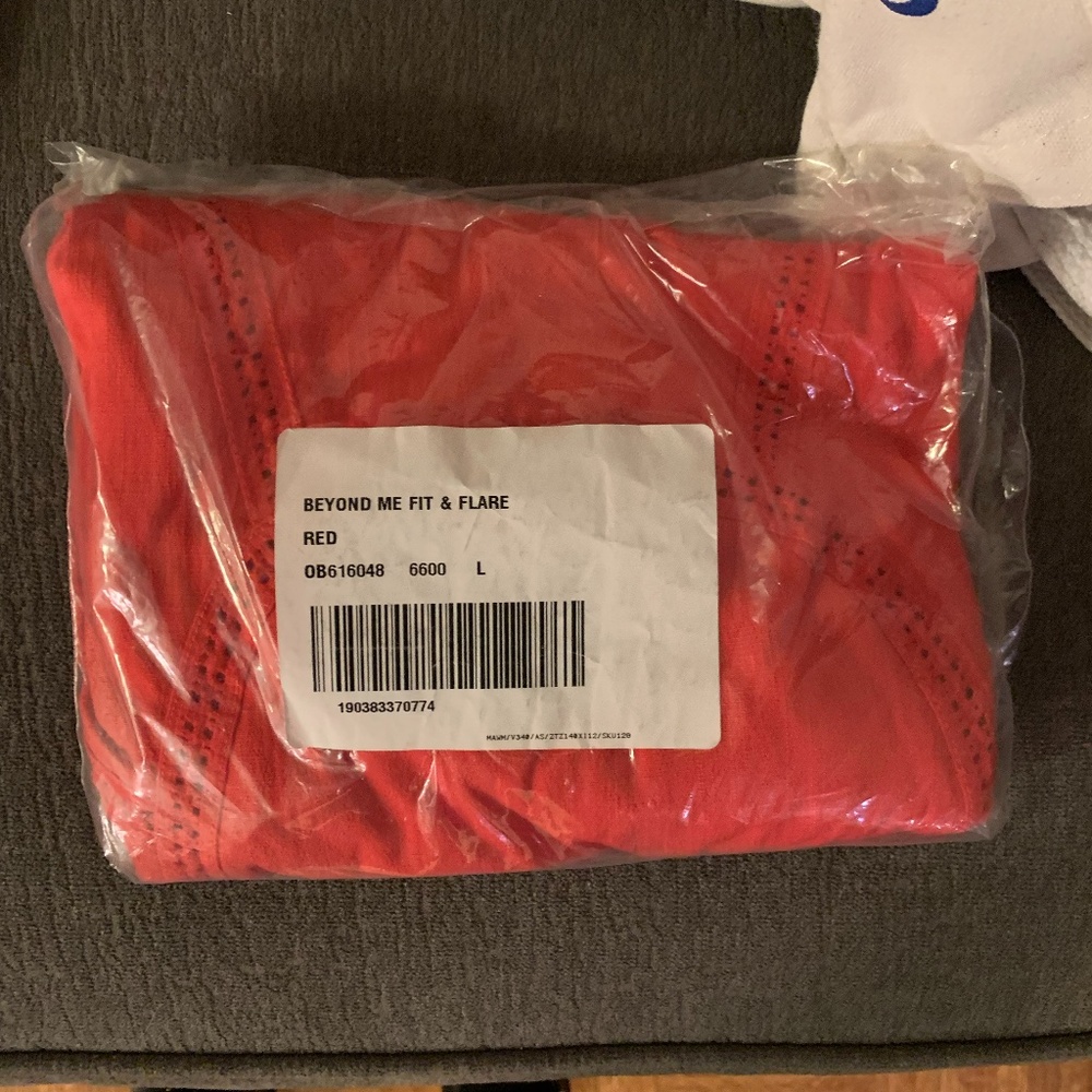 Free People Beyond Me Fit & Flare red dress